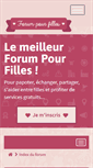 Mobile Screenshot of forumpourfilles.com